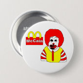Anti-McCain-Button Ronde Button 7,6 Cm (Voorkant /achterkant)