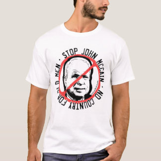 Anti-McCain Circle T-shirt
