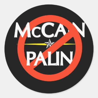 Anti-McCain/Palin Sticker