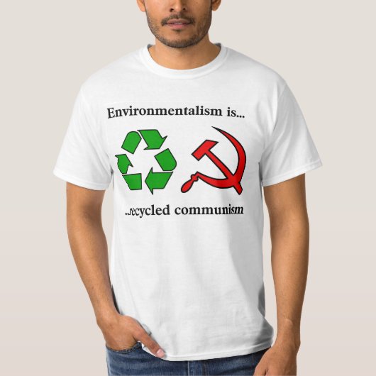 Anti-milieubeleid T-shirt (Voorkant)
