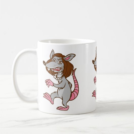 anti-Nancy Pelosi rat grappig Koffiemok (Links)