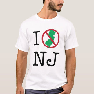 anti - new jersey t-shirt
