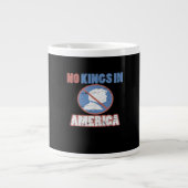 Anti- No Kings In America Classic Extra Grote Beker (Voorkant)