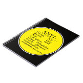 Anti- Notebook Notitieboek (Linkerzijde)