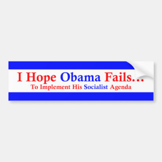 Anti-Obama 1 Bumpersticker