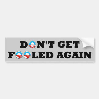Anti-Obama 2012 Bumpersticker