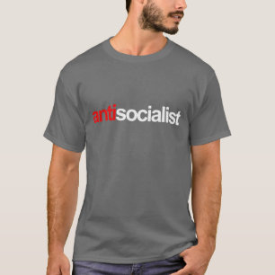 Anti-Obama - antisocialist T-shirt