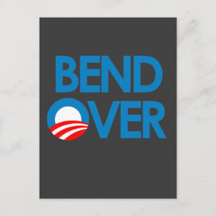 Anti-Obama - buigen over Briefkaart