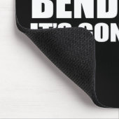 Anti-Obama-bumper sticker - Buigen over het zal ga Muismat (Hoek)