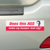 Anti-Obama Bumpersticker (Op auto)