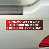 Anti-Obama Bumpersticker (Op auto)