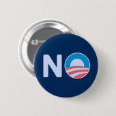 Anti-Obama Button (Voorkant /achterkant)