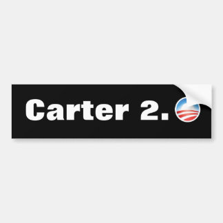 Anti-Obama Carter 2.0 Bumpersticker 2012