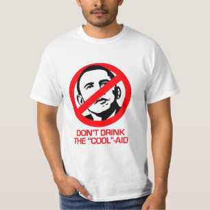 Anti-Obama - drink de coole-hulp niet T-shirt