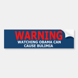 Anti Obama honk Bumpersticker