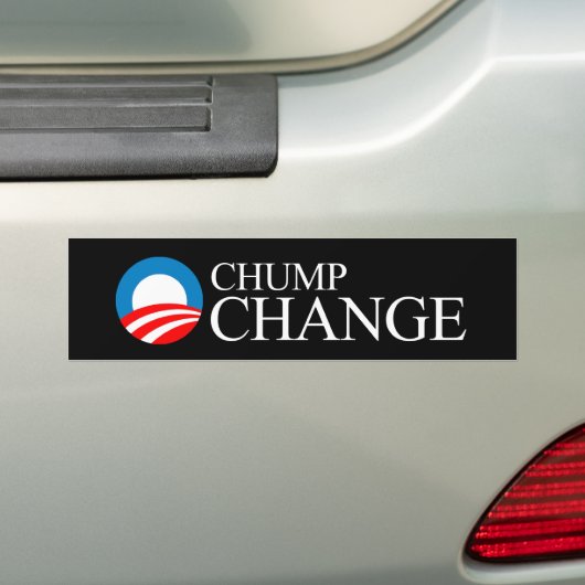 Anti-Obama - klimaatverandering Bumpersticker (Op auto)