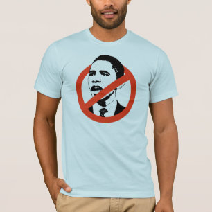 ANTI-OBAMA-MANNEN T-SHIRT