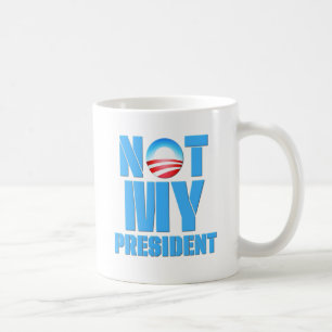 Anti-Obama niet mijn President Koffiemok