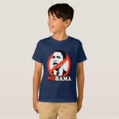 ANTI-OBAMA/NOBAMA T-SHIRT (Voorkant volledig)
