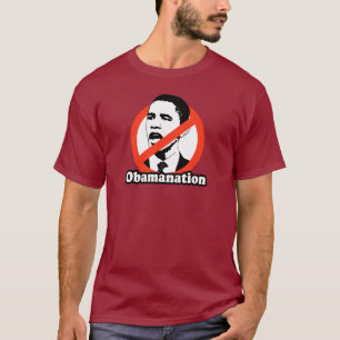 ANTI-OBAMA/OBAMANATIE T-SHIRT