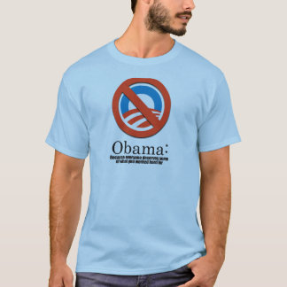 Anti-Obama - Omdat iedereen je geld verdient T-shirt