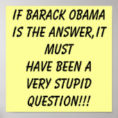 ANTI OBAMA POSTER (Devant)