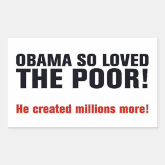 Anti Obama Rechthoekige Sticker