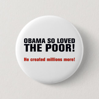 Anti Obama Ronde Button 5,7 Cm