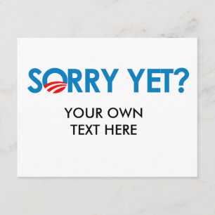Anti-Obama - Sorry, maar Kaart