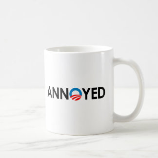 Anti-Obama - zwart met woede Koffiemok