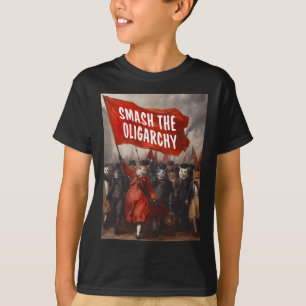 Anti Oligarchie - Kat Protest T-shirt