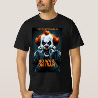 Anti Oorlog Geen Oorlog Met Iran T-shirt