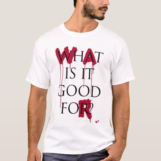 Anti-oorlog T-shirt (Voorkant)