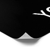 Anti-Palin Poster / aangepaste tekst (Hoek)