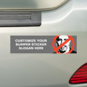 ANTI-PATTERSON - ANTI-David Patterson Bumpersticker (Op auto)
