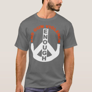 Anti Pistolen Slogan Hervormen Beëindig Pistool Co T-shirt