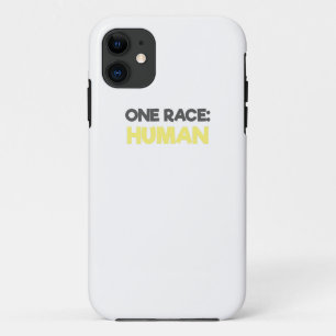 Anti-racisme 1 ras Human iPhone 11 Hoesje
