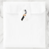 Anti racisme Awareness Ribbon Stickers (Tas)