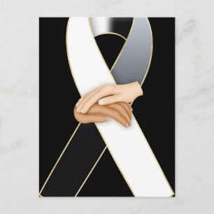 Anti-racisme zwart/witbewust Briefkaarten