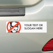 ANTI-RALPH NADER BUMPERSTICKER (Op auto)