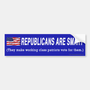 Anti-republikeinse bumpersticker