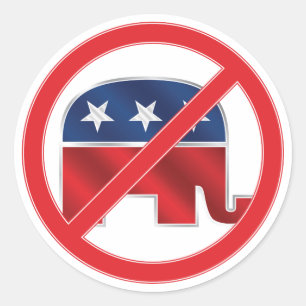 Anti-Republikeinse Ronde Sticker