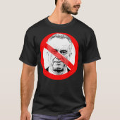 Anti RFK Jr. doorgestreept gezicht T-shirt (Voorkant)
