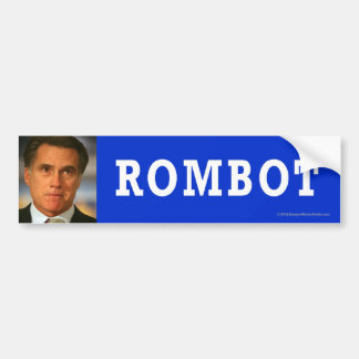 Anti-Romney sticker Rombot