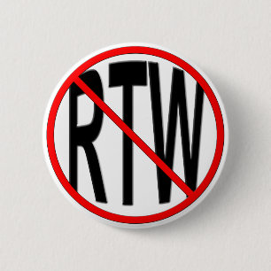 Anti-RTW Ronde Button 5,7 Cm