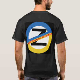 Anti-Russisch Z T-shirt - Zomeroffensief 2023