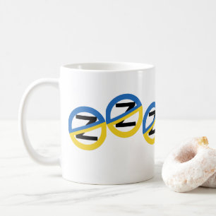 Anti-Russische Z T-Shirt Koffiemok