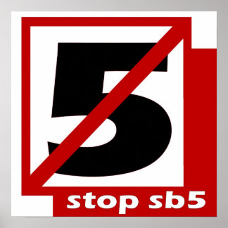 Anti-SB5-Poster Poster