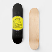 Anti-skeelerboard Skateboard (Voorkant)