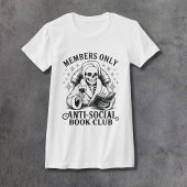 Anti-Social Book Club Women's Fitted T-shirt
